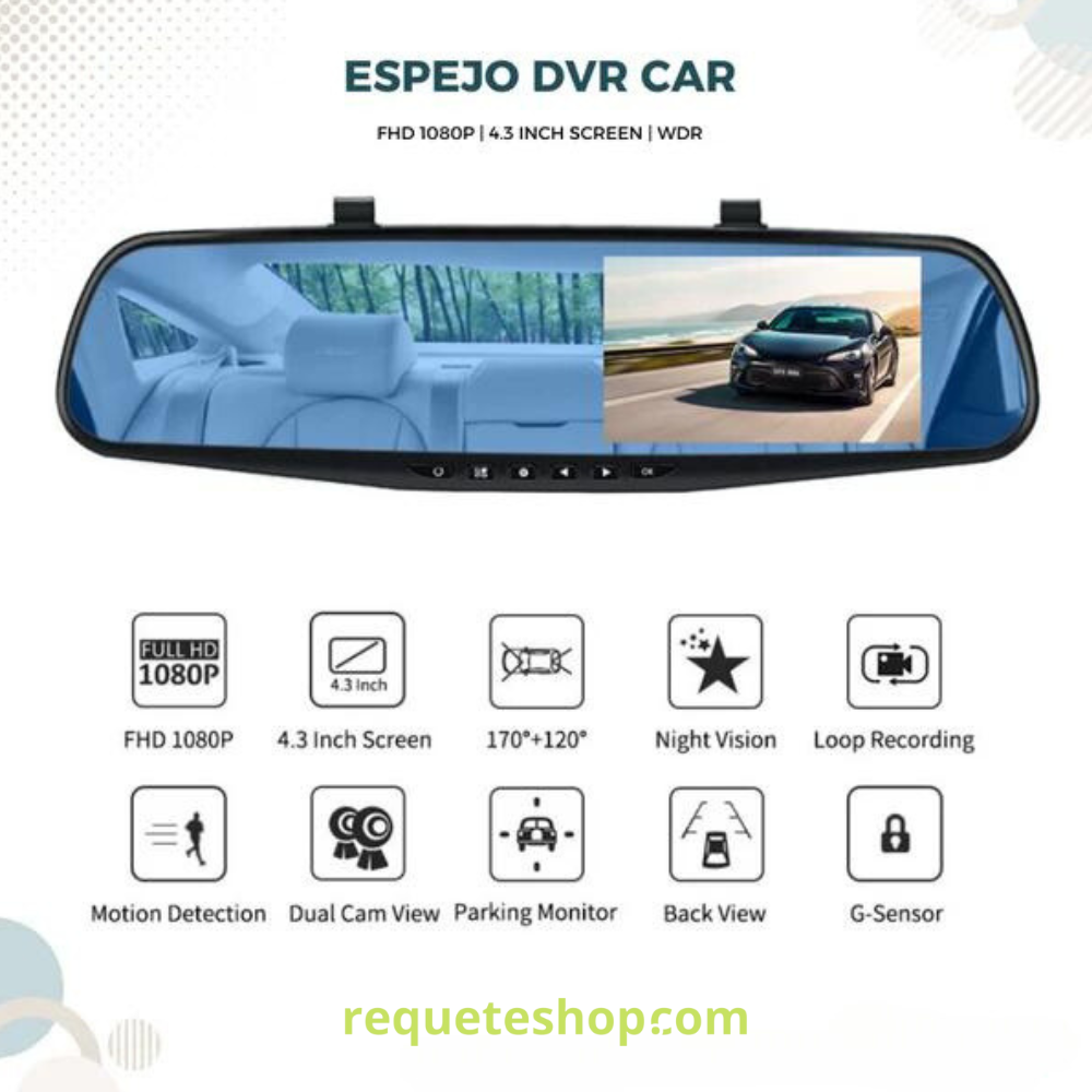 RETROVISOR CON CAMARA HD/ ULTIMAS UNIDADES CON 25%DCTO